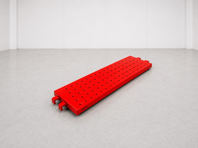 Piso metálico para andaime 2 m